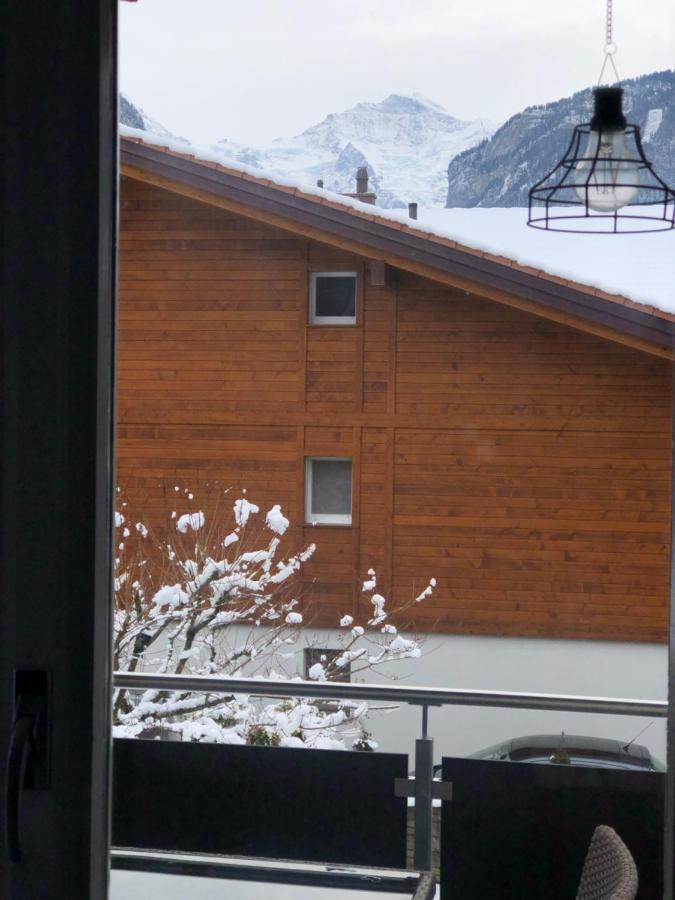 S&P Mountain View Apartment 1 Wilderswil Bagian luar foto