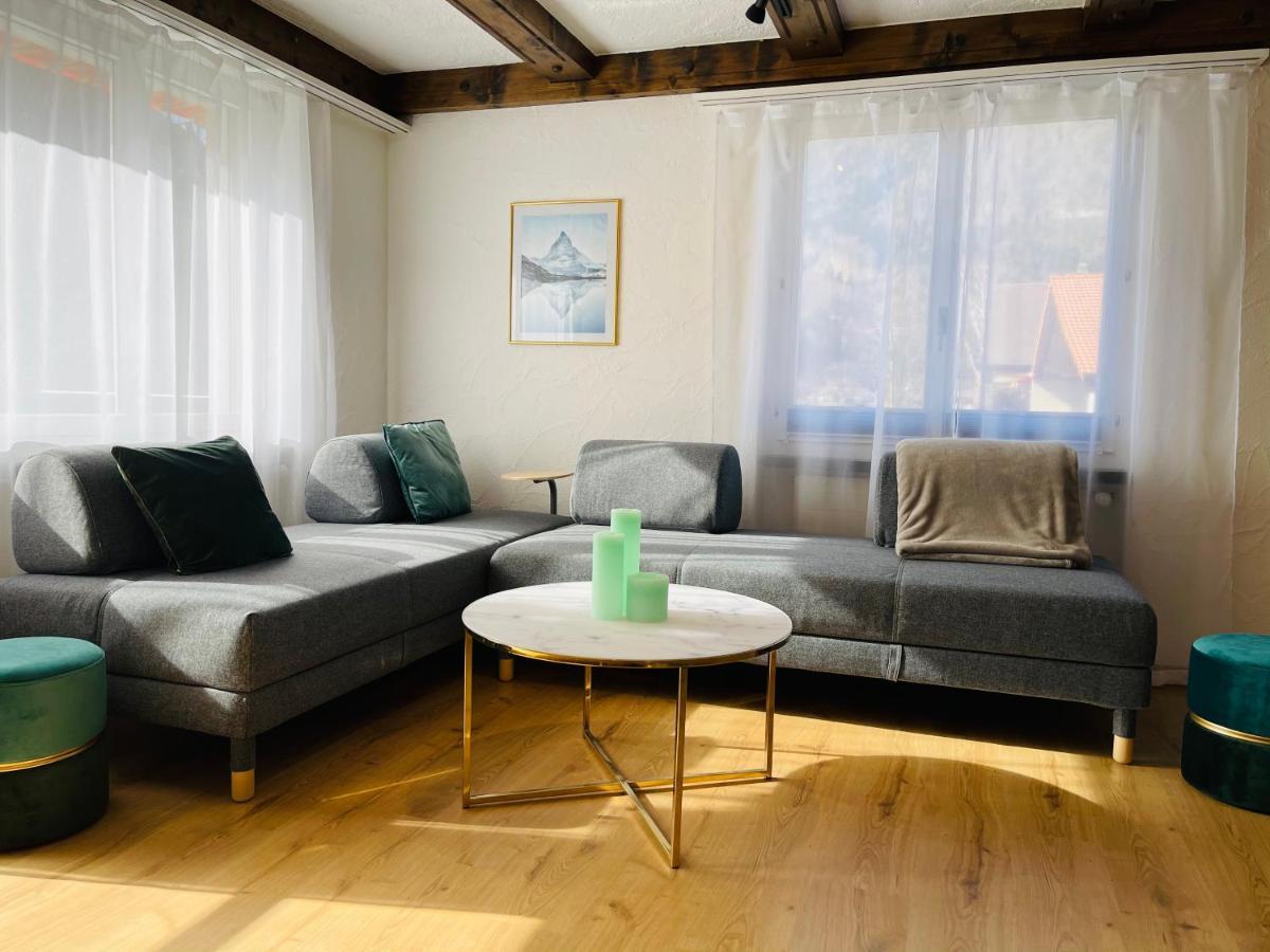 S&P Mountain View Apartment 1 Wilderswil Bagian luar foto